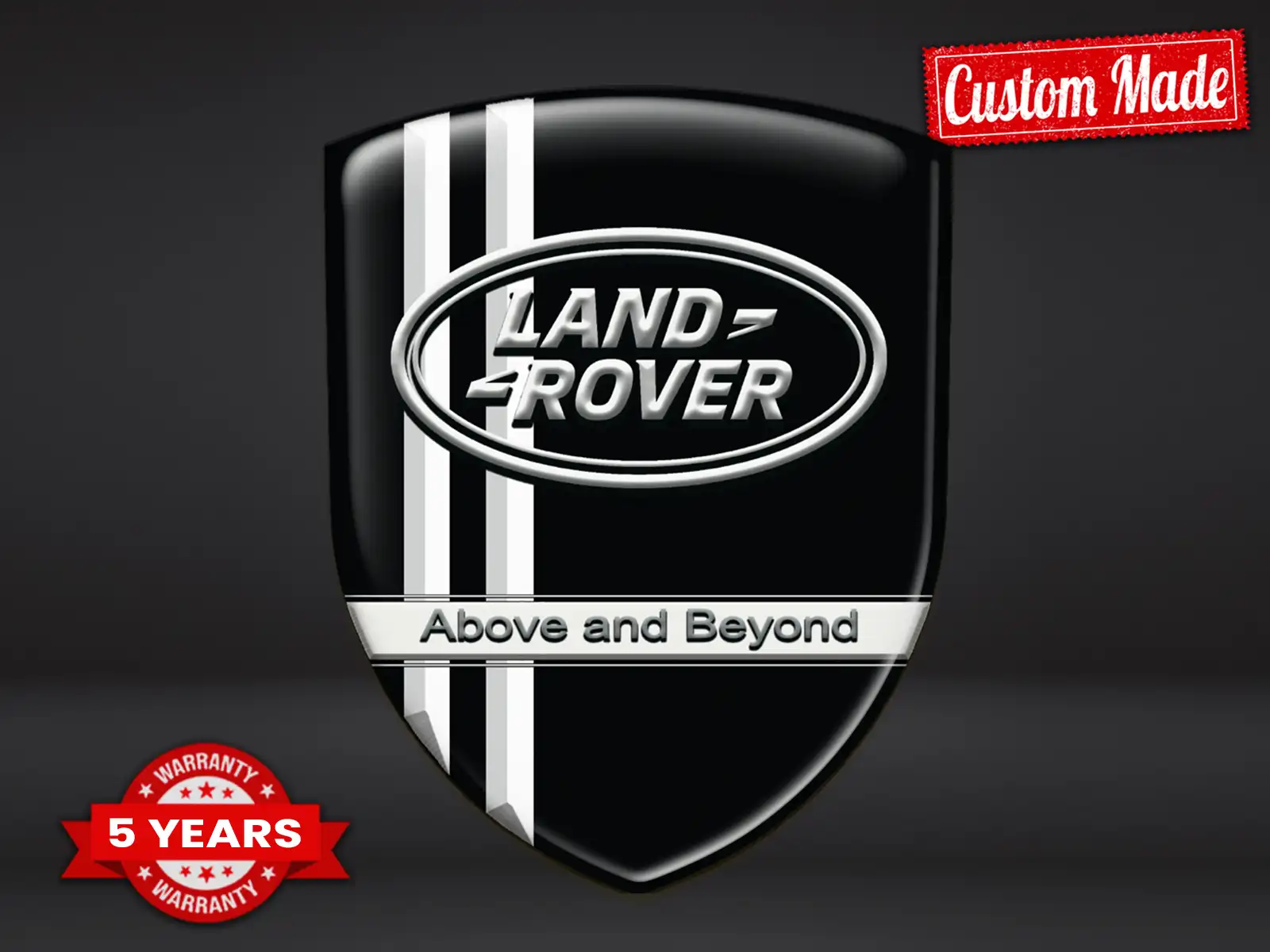 Land Rover Fensteraufkleber Auto Max Robust Pro Stil